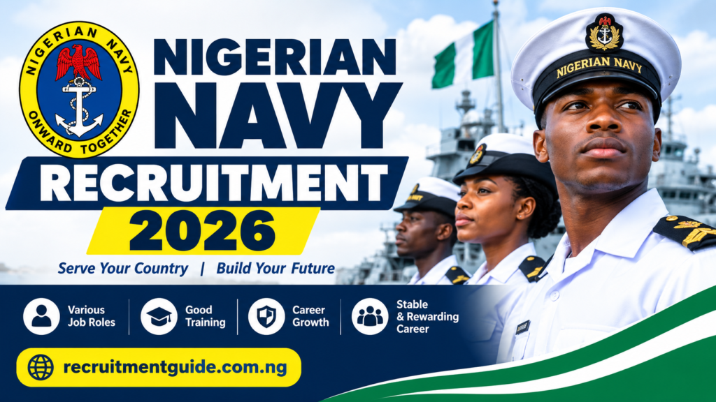 Nigerian Navy Recruitment 2026